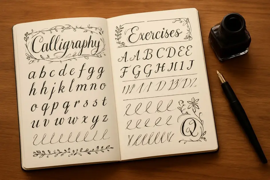 Caderno de caligrafia para adultos para imprimir Caderno de caligrafia para adultos para imprimir