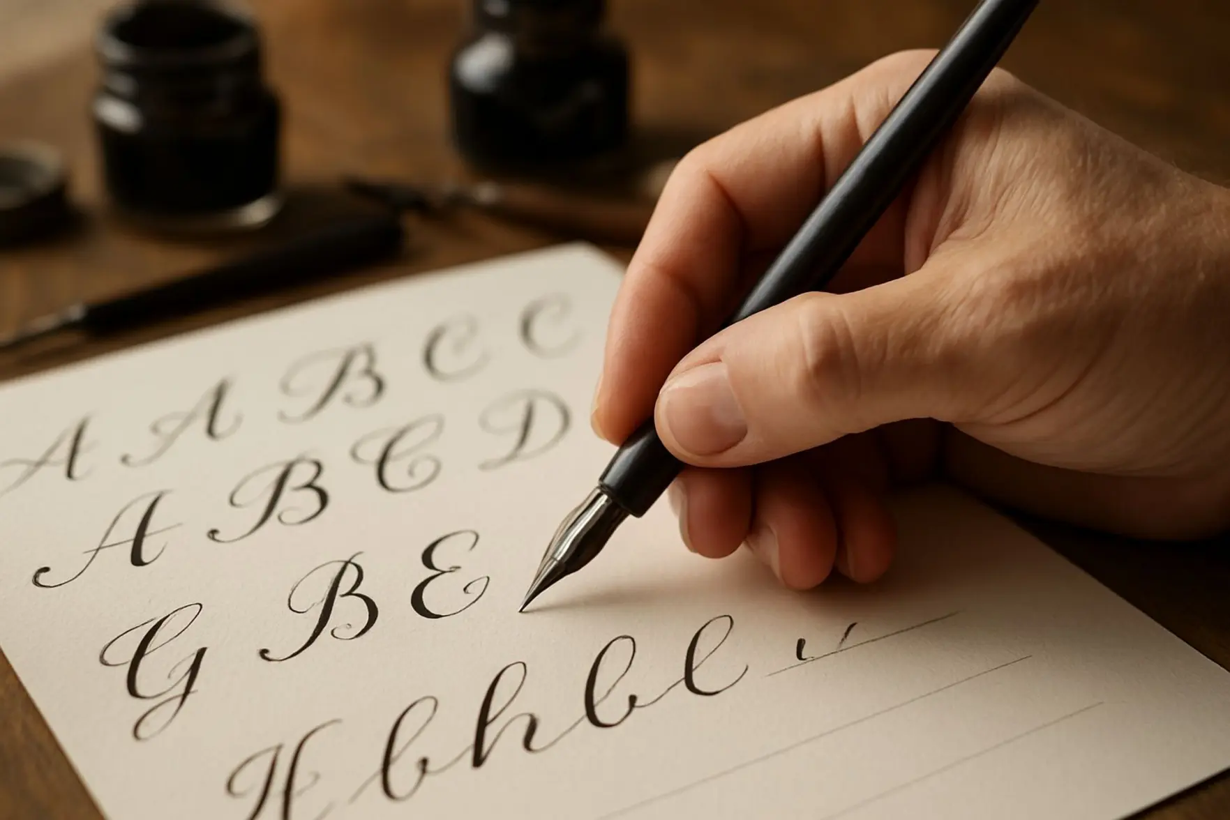 Caligrafia para adultos para imprimir