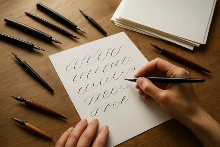 caligrafia para imprimir