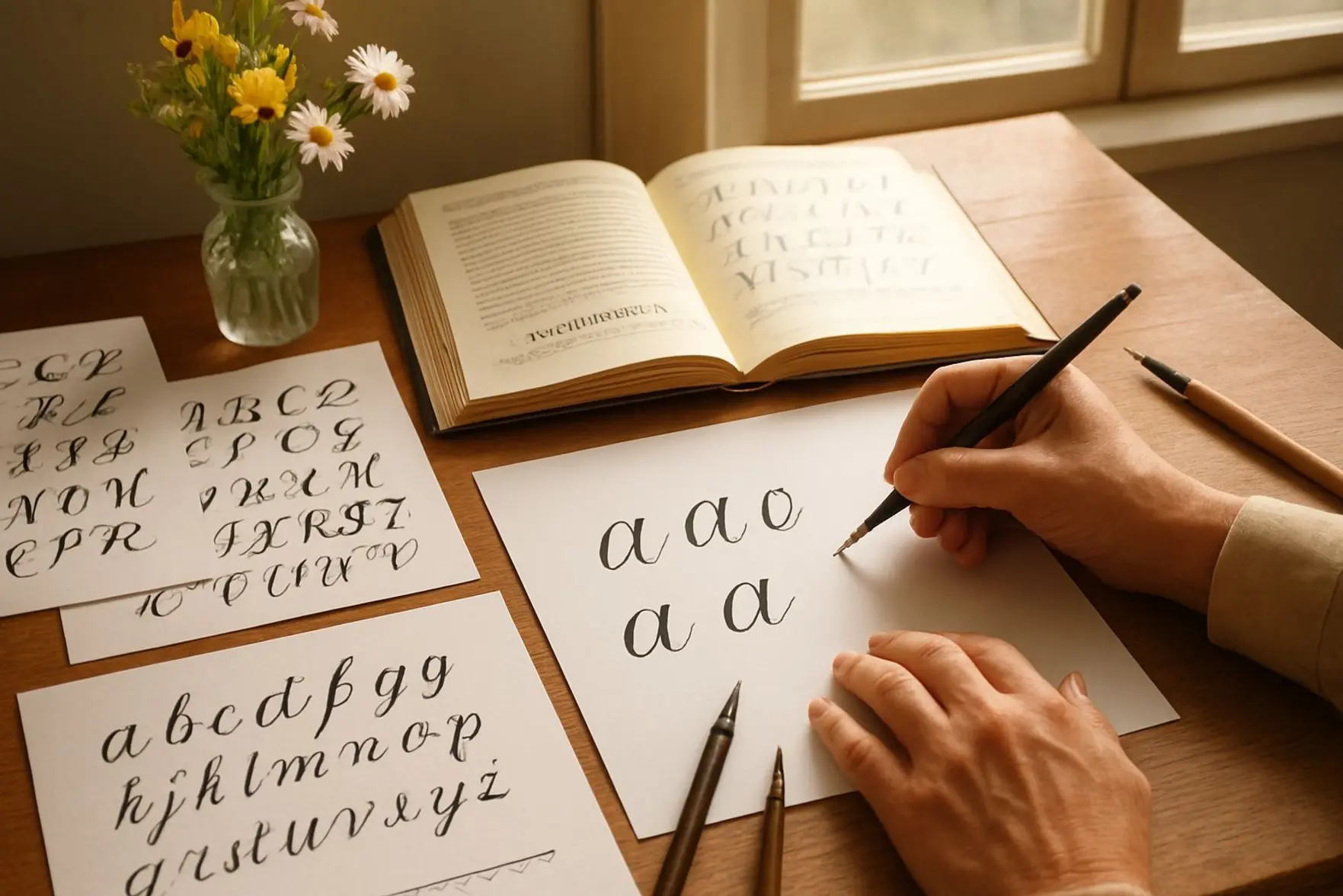 Caligrafia para imprimir adulto Caligrafia para imprimir adulto