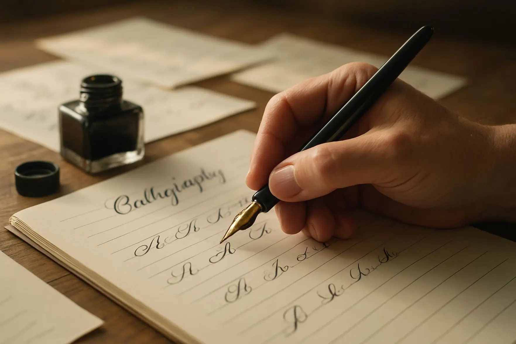 Caderno de caligrafia para adulto para imprimir Caderno de caligrafia para adulto para imprimir