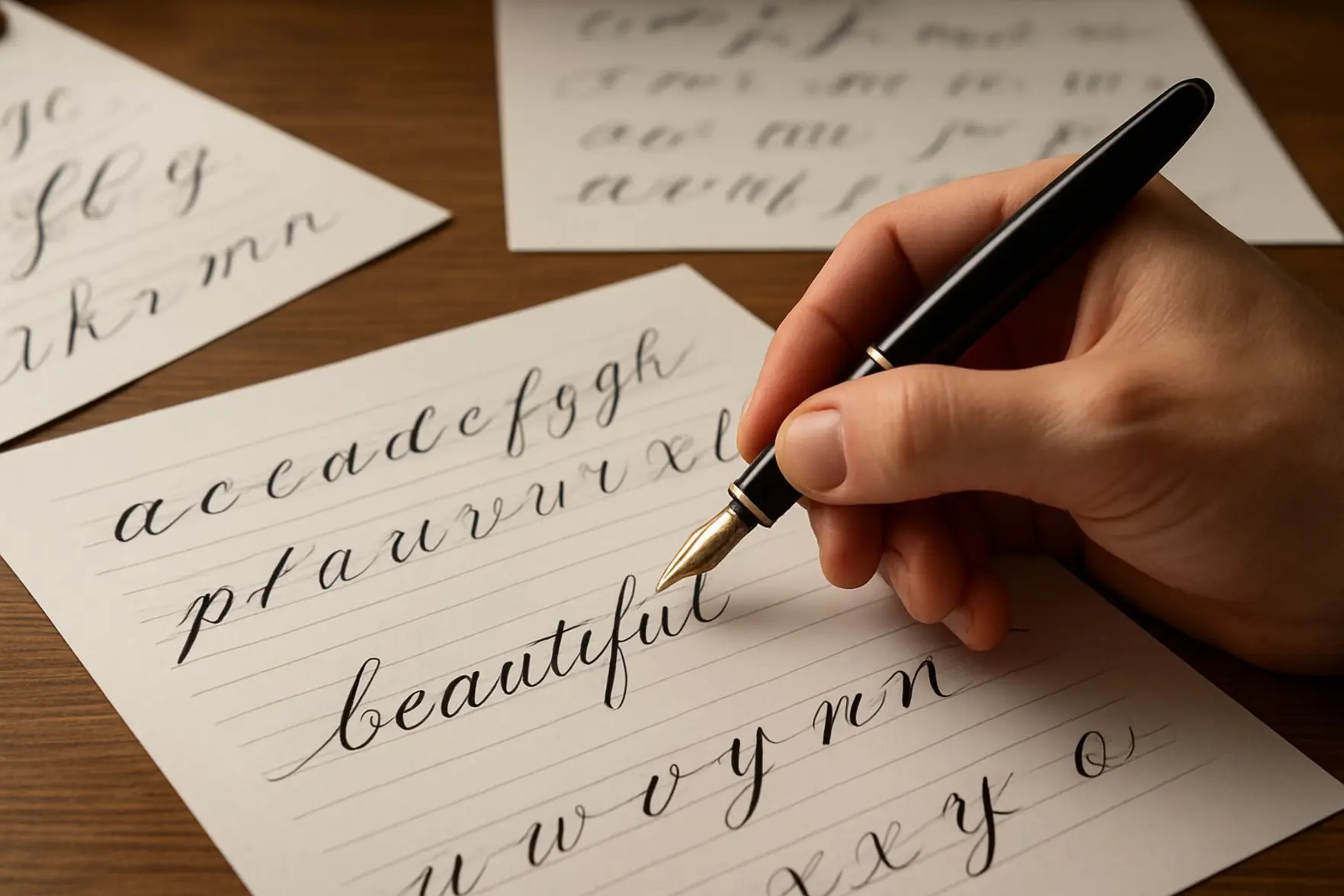 Folhas de caligrafia para imprimir pdf