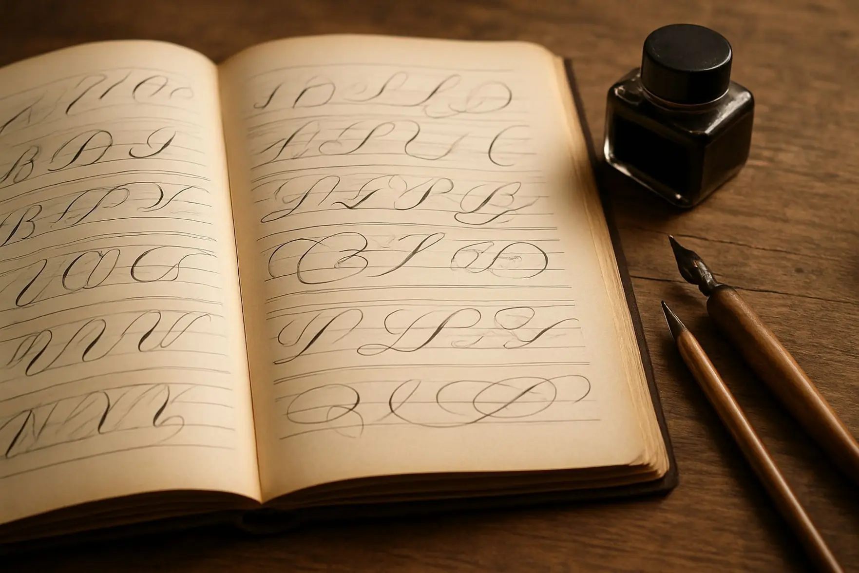 Caligrafia para adultos imprimir grátis